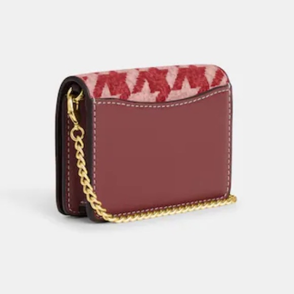 Coach Leather Mini Wallet On A Detachable Chain - Picture 7 of 9